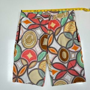 I.T.W. by Claude Brown bermuda shorts. Size 6